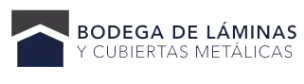 Bodega de Láminas y Cubiertas Metalicas